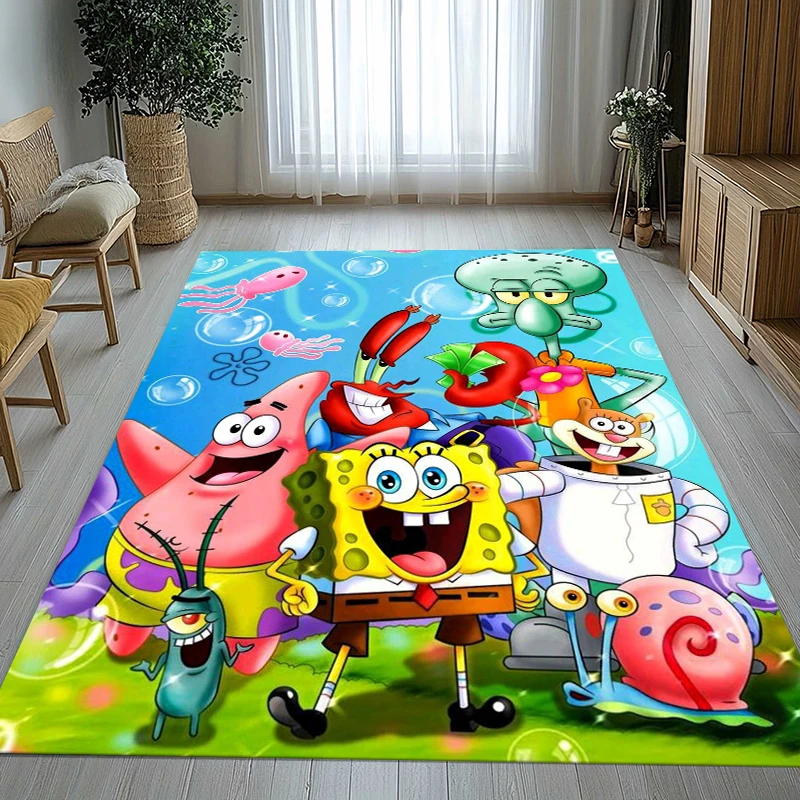 Funny S-SpongeBob Patrick Star Cartoon Living Room Non-Slip Area Rug Soft Carpet for Bedroom Playroom Sofa,Home Decor Doormat
Funny S-SpongeBob Patrick Star Cartoon Living Room Non-Slip Area Rug Soft Carpet for Bedroom Playroom Sofa,Home Decor Doormat