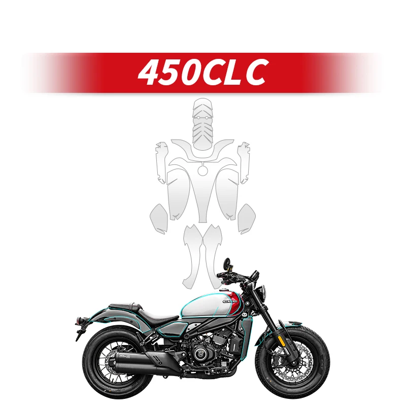 For CFMOTO 450CLC Motorcycle Full Body Transparent Protective Film Kits Of Bike Accessories Protection Stickers Decals
For CFMOTO 450CLC Motorcycle Full Body Transparent Protective Film Kits Of Bike Accessories Protection Stickers Decals