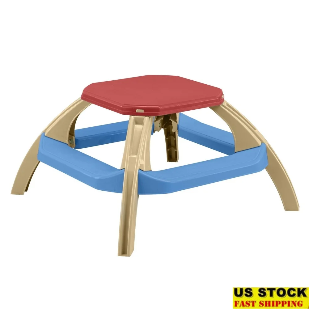 Kids Octagonal Picnic Table Indoor Outdoor Seating 4 Easy Clean Lightweight Durable Plastic Tool-Free Assembly Ages 2
Kids Octagonal Picnic Table Indoor Outdoor Seating 4 Easy Clean Lightweight Durable Plastic Tool-Free Assembly Ages 2