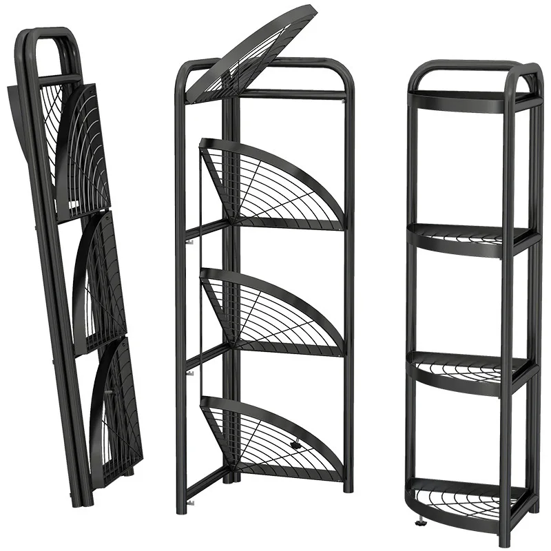 PYH free installation folding rack toilet floor storage rack free punching bathroom toilet corner storage rack
PYH free installation folding rack toilet floor storage rack free punching bathroom toilet corner storage rack