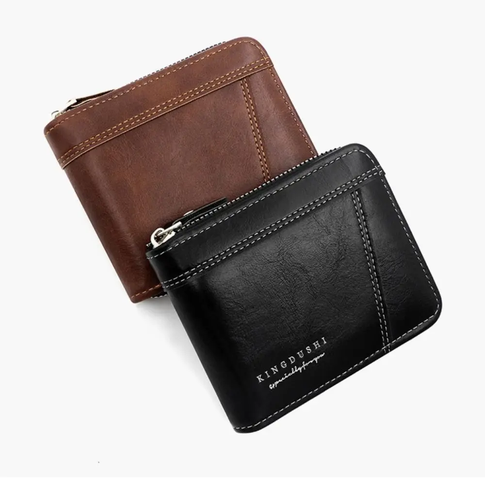 Fashion PU Leather Men Business Wallet Soft Multi-card Slot Coin Purse Zipper Multifunctional Card Holder
Fashion PU Leather Men Business Wallet Soft Multi-card Slot Coin Purse Zipper Multifunctional Card Holder