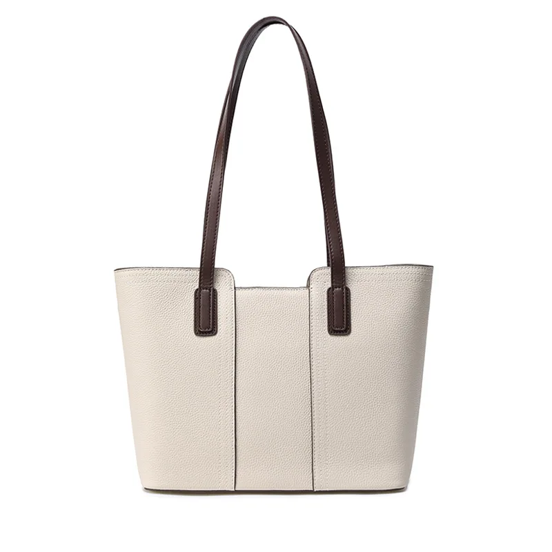 New Genuine Leather Women's Work Tote Bag Handbag Classic Elegant Beige Large Capacity Shopper Pocket Black Purse For A4
New Genuine Leather Women's Work Tote Bag Handbag Classic Elegant Beige Large Capacity Shopper Pocket Black Purse For A4