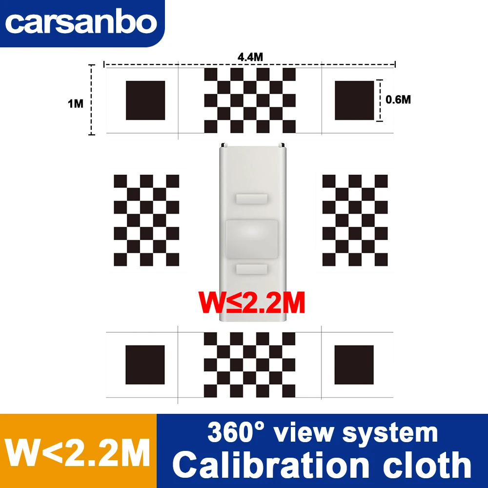 Carsanbo Car Calibration Cloth For 360 Panoramic Camera System Debugging Calibration Cloth Sedan
Carsanbo Car Calibration Cloth For 360 Panoramic Camera System Debugging Calibration Cloth Sedan
