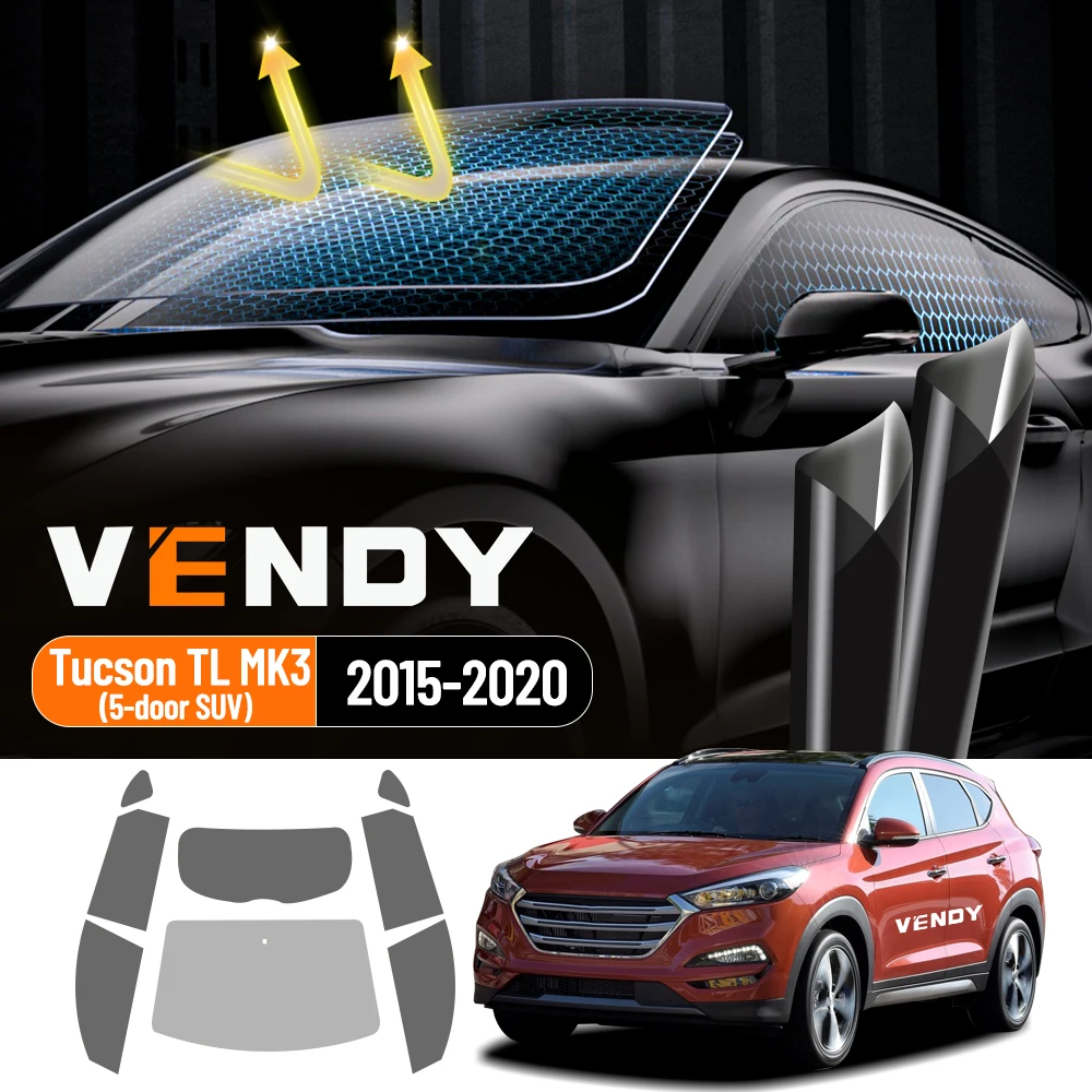 For Hyundai Tucson TL MK3 2015-2020 Pre-Cut Easy Install Car Window Tint Film Kit Solar Tinted Film Privacy,Heat & UV Protection
For Hyundai Tucson TL MK3 2015-2020 Pre-Cut Easy Install Car Window Tint Film Kit Solar Tinted Film Privacy,Heat & UV Protection