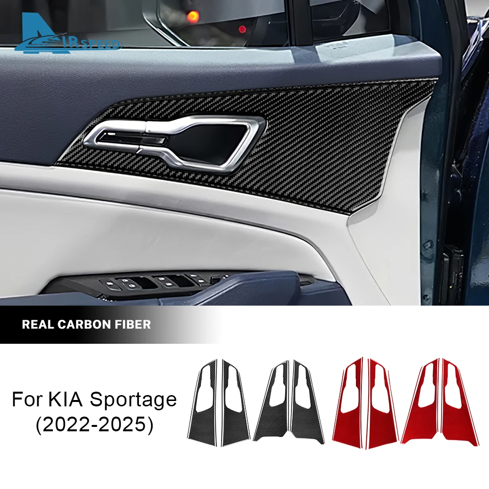 Настоящая мягкая наклейка из углеродного волокна для Kia Sportage 2022 2023 2024 2025 LHD RHD, дверная ручка автомобиля, чаша, отделка панели, аксессуары для интерьера
Настоящая мягкая наклейка из углеродного волокна для Kia Sportage 2022 2023 2024 2025 LHD RHD, дверная ручка автомобиля, чаша, отделка панели, аксессуары для интерьера