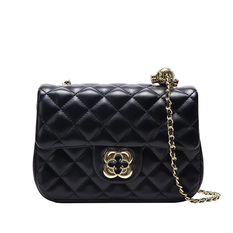 Woman's quilted mini Chain Crossbady Bag PU Soft Leather Ladies Female Exquisite Handbag
Woman's quilted mini Chain Crossbady Bag PU Soft Leather Ladies Female Exquisite Handbag