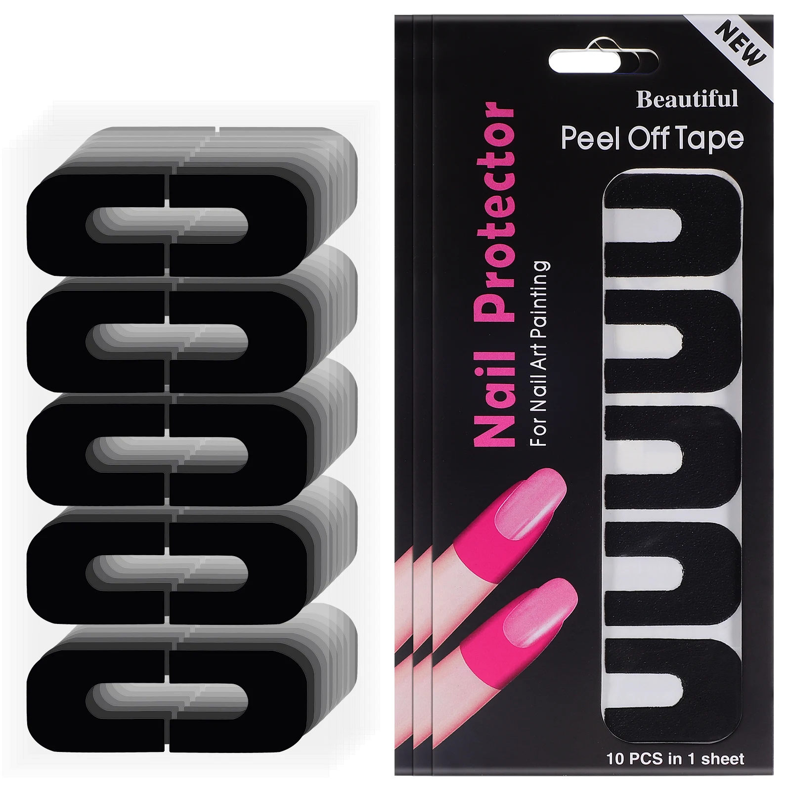 100SheetsBlackAntiSpillStickersNailProtectorWaterproofSiliconeGuardsUniversalSizeForFingersNailPolishProtectorsSoftMaterial
100SheetsBlackAntiSpillStickersNailProtectorWaterproofSiliconeGuardsUniversalSizeForFingersNailPolishProtectorsSoftMaterial