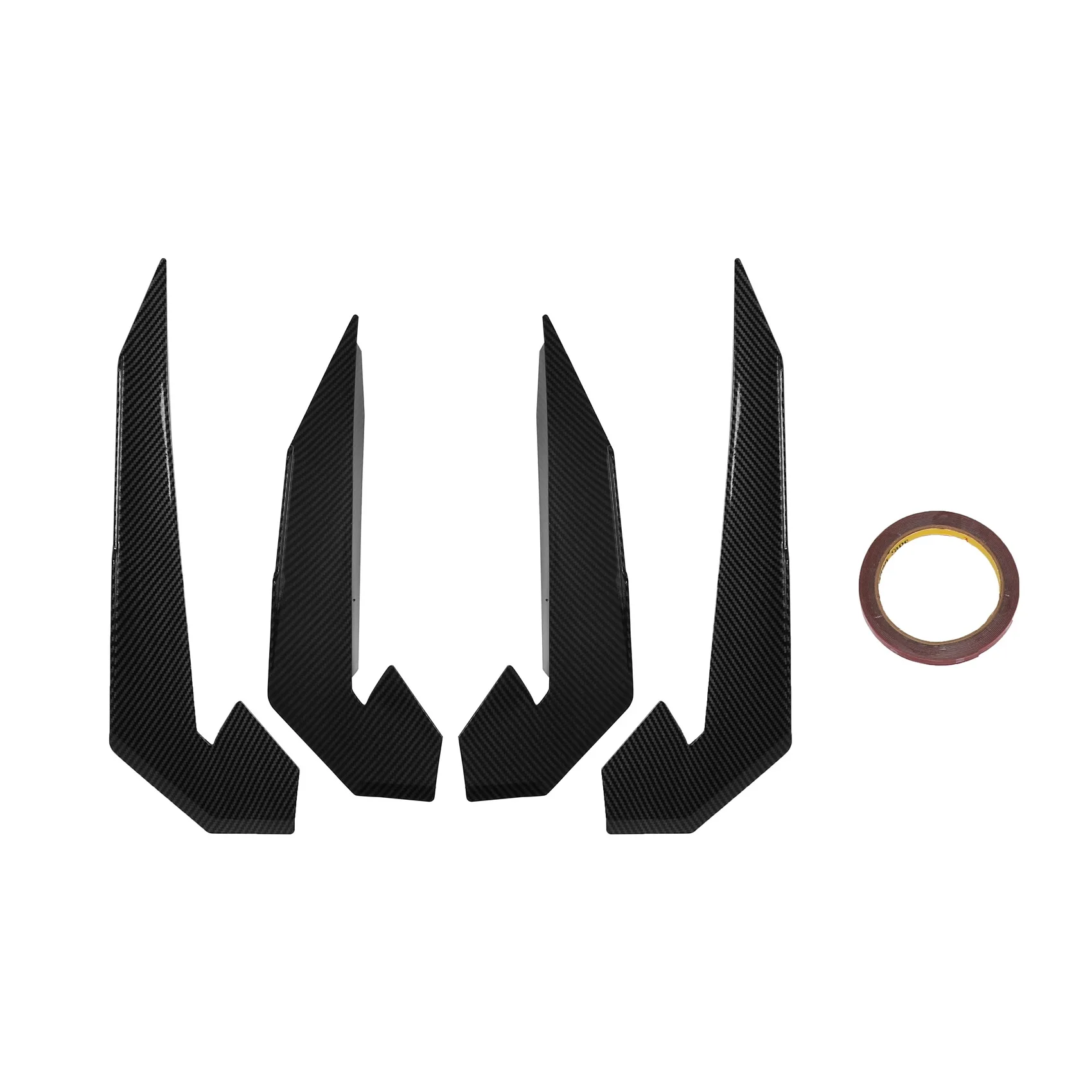 4Pcs Car Front Bumper Lip Splitter Fin Long Air Knife Auto Body Kit Car Spoiler for Honda Civic 10TH Type-R 2019-2021,B
4Pcs Car Front Bumper Lip Splitter Fin Long Air Knife Auto Body Kit Car Spoiler for Honda Civic 10TH Type-R 2019-2021,B