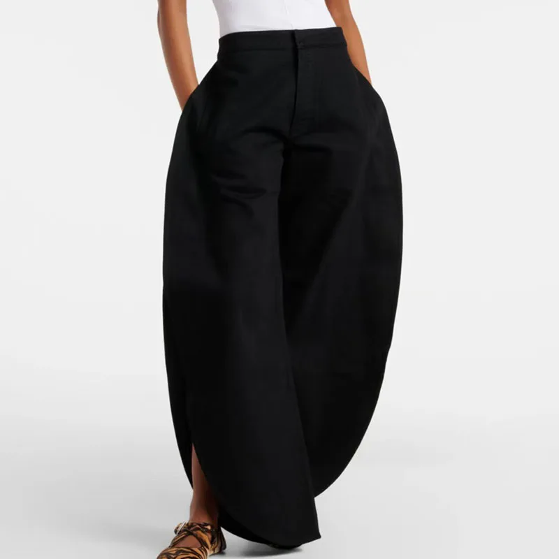 Women's Black Jeans, Casual and Versatile Curved-Leg Wide-Leg Pants, High-Quality Work Pants, 2026, New Arrival, Y2K
Women's Black Jeans, Casual and Versatile Curved-Leg Wide-Leg Pants, High-Quality Work Pants, 2026, New Arrival, Y2K