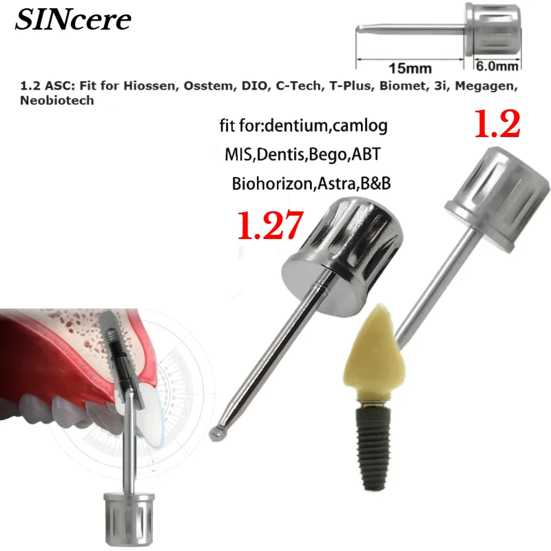 Зубной имплантат ASC, угловая динамометрическая отвертка, подходит для Hiossen ITI MIS 0ssTem Dentium Adin 3i Dio Megagen Bego
Зубной имплантат ASC, угловая динамометрическая отвертка, подходит для Hiossen ITI MIS 0ssTem Dentium Adin 3i Dio Megagen Bego