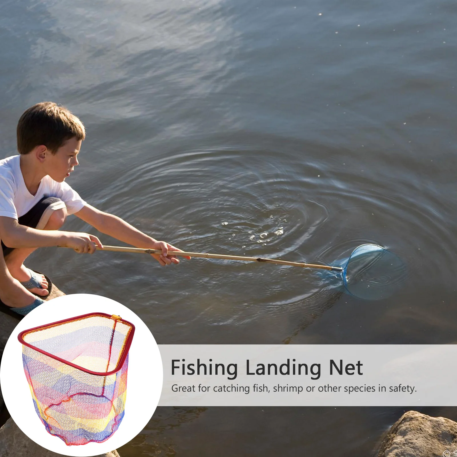 1pc Aluminum Alloy Bag Trapezoid Fishing Net Without Pole Lightweight Durable Rainbow Color Fish Landing Nets Shrimp Net Fishing
1pc Aluminum Alloy Bag Trapezoid Fishing Net Without Pole Lightweight Durable Rainbow Color Fish Landing Nets Shrimp Net Fishing