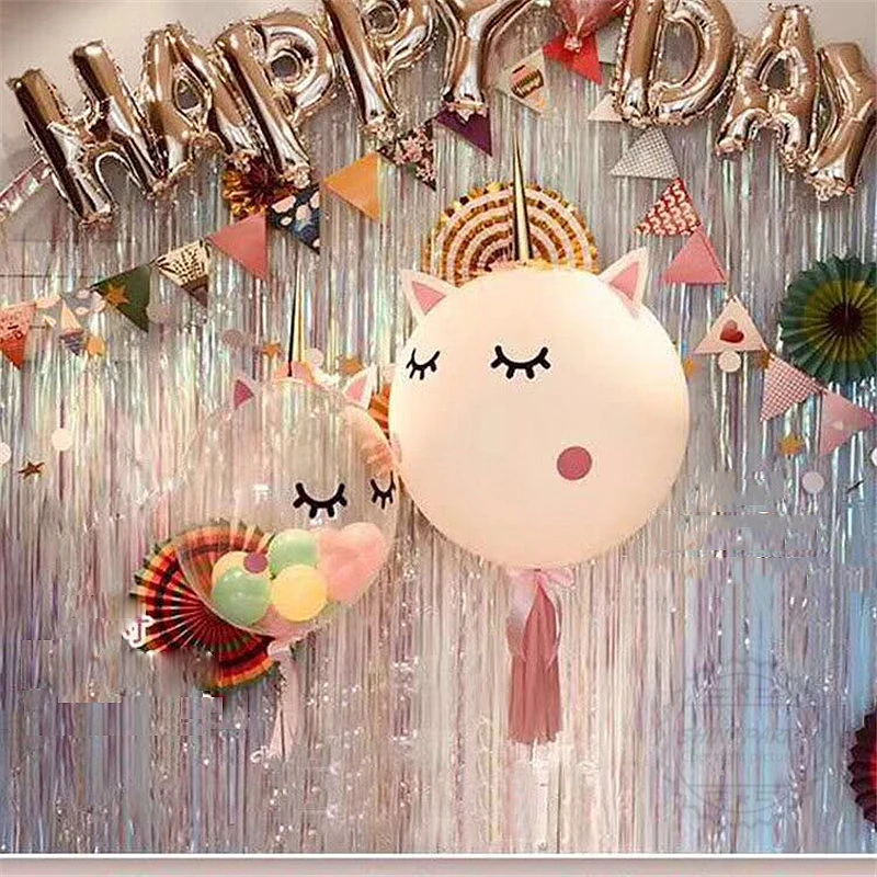 DIY Unicorn Party Balloons Birthday Baloon Unicorn Decoration 36inch Giant Latex Balloon Birthday Party Decoration Balloons Kids
DIY Unicorn Party Balloons Birthday Baloon Unicorn Decoration 36inch Giant Latex Balloon Birthday Party Decoration Balloons Kids