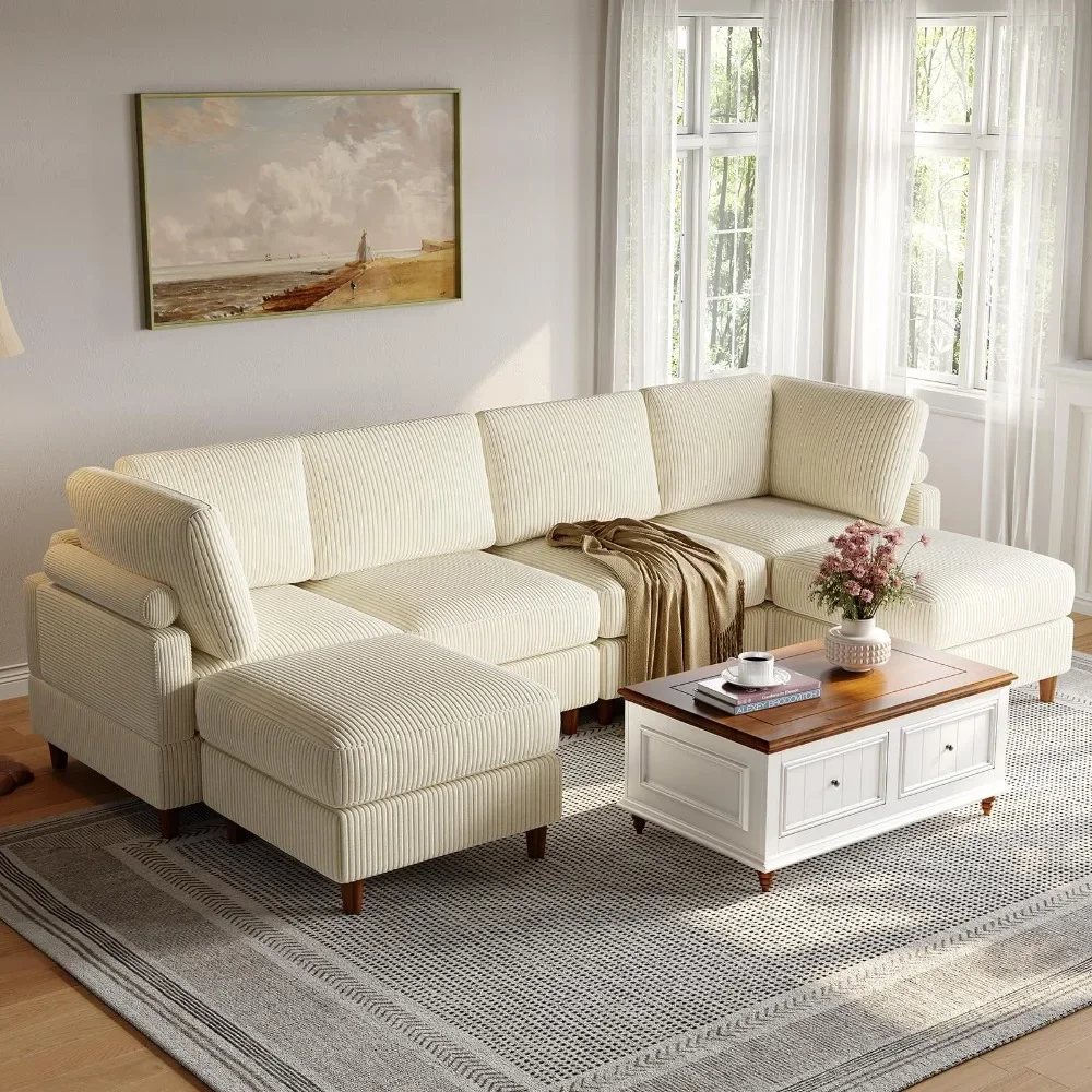 Corduroy Modular Sectional Sofa, Module A-B-C for living rooms, bedrooms, offices, lounges, apartments, and more
Corduroy Modular Sectional Sofa, Module A-B-C for living rooms, bedrooms, offices, lounges, apartments, and more