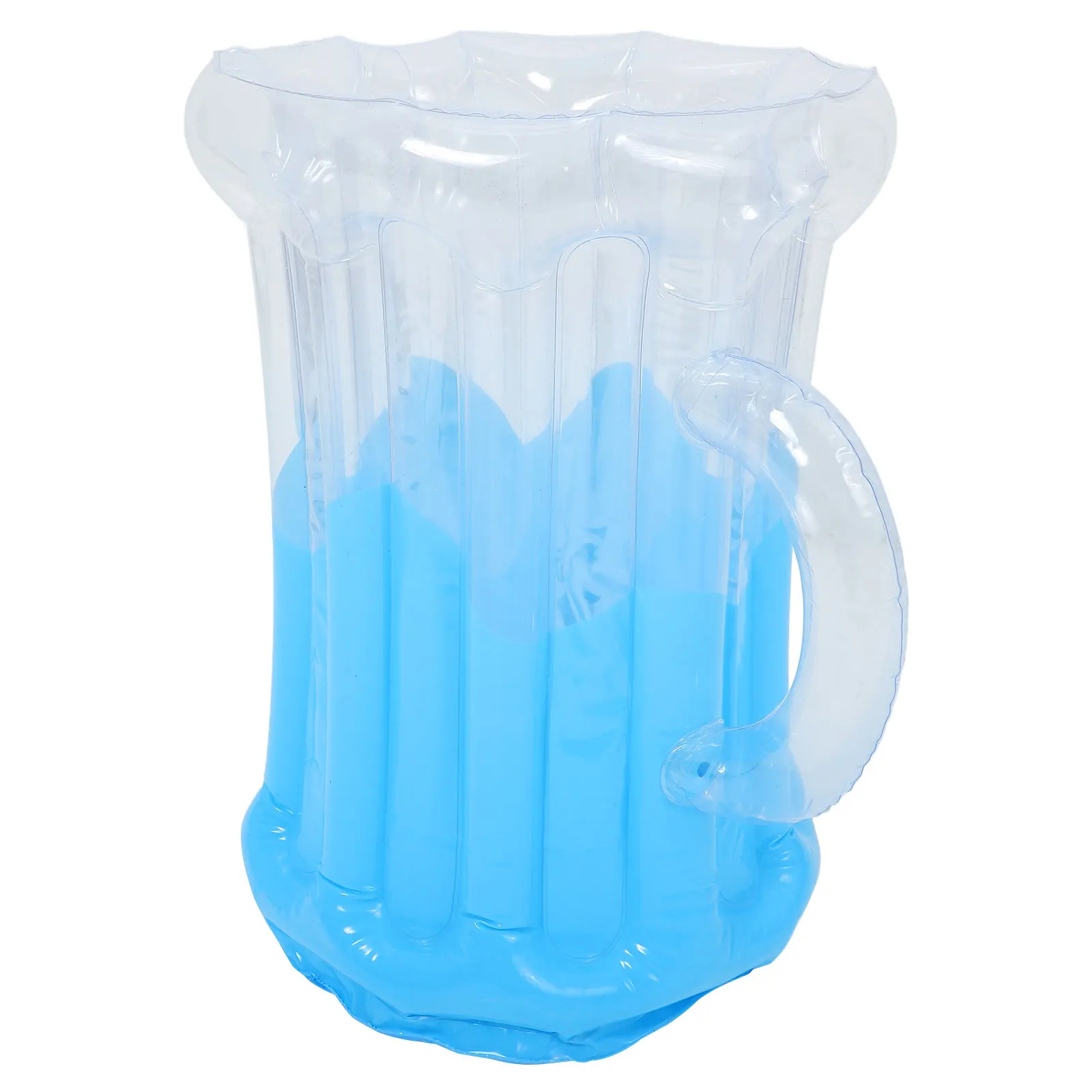 Inflatable Ice Bucket Transparent Blue Beer Cup Shape PVC Material Party Beverage Cooler Summer Outdoor Beach decoration
Inflatable Ice Bucket Transparent Blue Beer Cup Shape PVC Material Party Beverage Cooler Summer Outdoor Beach decoration