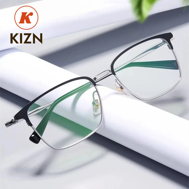 Очки KIZN для студентов, молодых мужчин, оправа из чистого титана, легкие квадратные модные очки для зрения, с диоптриями
Очки KIZN для студентов, молодых мужчин, оправа из чистого титана, легкие квадратные модные очки для зрения, с диоптриями