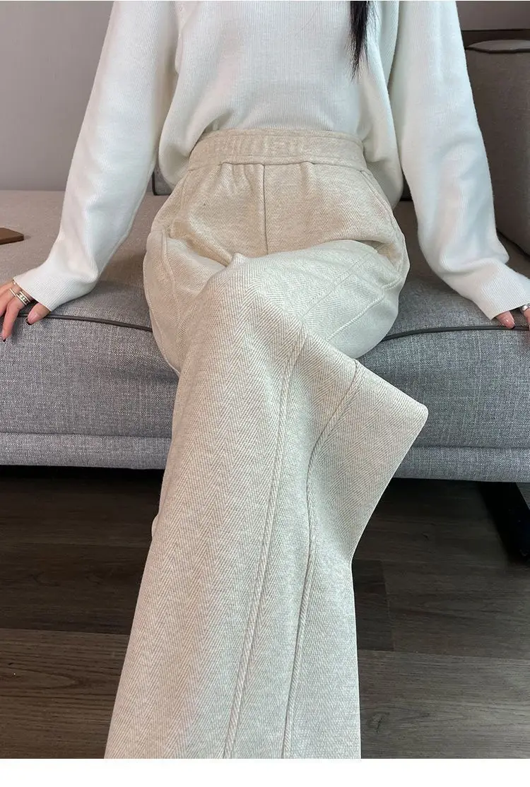 Широкие брюки женские весенние на шнуровке средней посадки вязаные школьные милые молодежные пояса милые простые Femininas Aesthetics 2025
Широкие брюки женские весенние на шнуровке средней посадки вязаные школьные милые молодежные пояса милые простые Femininas Aesthetics 2025