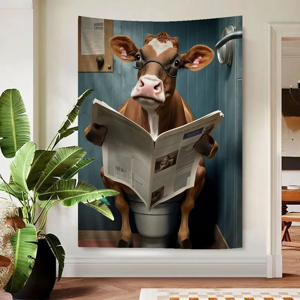 Creative Animal Toilet Tapestry Art Printing Japanese Wall Tapestry Anime Wall Hanging Home Decor tapestry wall hanging
Creative Animal Toilet Tapestry Art Printing Japanese Wall Tapestry Anime Wall Hanging Home Decor tapestry wall hanging