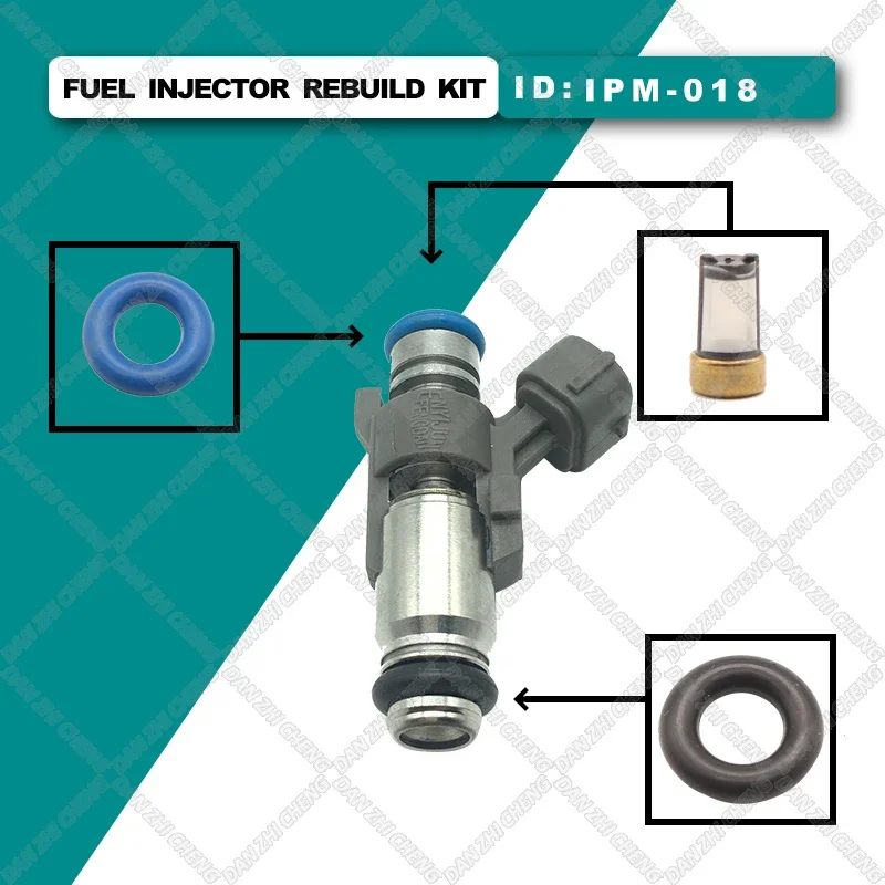 Fuel Injector Service Repair Kit Filters Orings Seals Grommets for CITROEN C3 C4 1.4 16v Petrol 1984F4 IPM018 IPM012 IPM-018
Fuel Injector Service Repair Kit Filters Orings Seals Grommets for CITROEN C3 C4 1.4 16v Petrol 1984F4 IPM018 IPM012 IPM-018