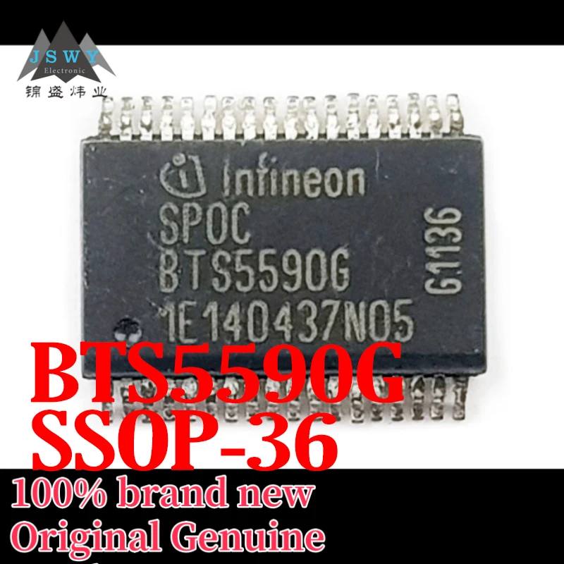 (5/50pcs) BTS5590G BTS5590 SSOP36 Integrated Circuit IC Brand New Original Fast Shipping Free Shipping
(5/50pcs) BTS5590G BTS5590 SSOP36 Integrated Circuit IC Brand New Original Fast Shipping Free Shipping