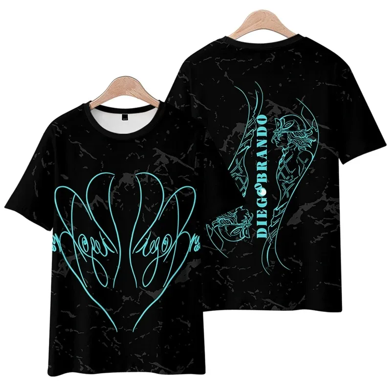 Homens e mulheres BOLA DE Aço CORRIDA Diego Brando 3D Imprimir T-Shirt, Verão Manga Curta Engraçado Tshirt, Gráfico T, Anime
Homens e mulheres BOLA DE Aço CORRIDA Diego Brando 3D Imprimir T-Shirt, Verão Manga Curta Engraçado Tshirt, Gráfico T, Anime