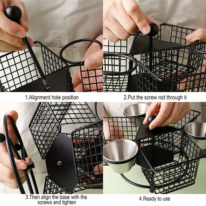 【HAPPYH】French Fries Basket Rotating Multiuse Food Display For Fried Chicken For Party Camping Picnic Home Rotary Living Room
【HAPPYH】French Fries Basket Rotating Multiuse Food Display For Fried Chicken For Party Camping Picnic Home Rotary Living Room
