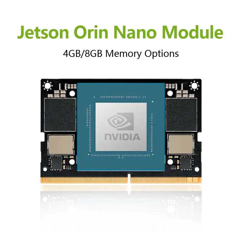 Orin Nano SOM Core For Developer Kit Ai Perf: 40 топов, 8 ГБ, 128 бит Lpddr5, 68 ГБ/с, 1024-ядерный процессор Ampere, внешний Nvme M.2
Orin Nano SOM Core For Developer Kit Ai Perf: 40 топов, 8 ГБ, 128 бит Lpddr5, 68 ГБ/с, 1024-ядерный процессор Ampere, внешний Nvme M.2