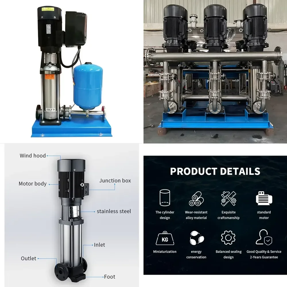 Electrical High Pressure Pump Water 20 bar Vertical Multistage Pumps High Life Vertical Multi Stage Pump
Electrical High Pressure Pump Water 20 bar Vertical Multistage Pumps High Life Vertical Multi Stage Pump