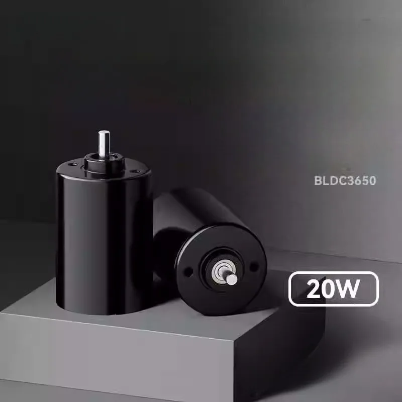 4000rpm /8000rpm BLDC3650 DC Brushless Motor 12V24V High-speed Silent Miniature Adjustable Speed Forward and Reverse Small Motor
4000rpm /8000rpm BLDC3650 DC Brushless Motor 12V24V High-speed Silent Miniature Adjustable Speed Forward and Reverse Small Motor