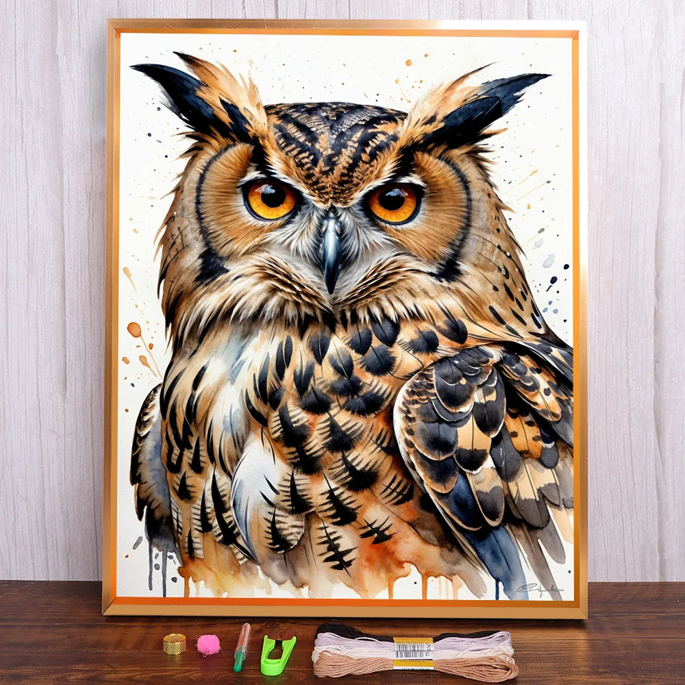 Owl Animal Printed Canvas 11CT Cross Stitch Full Kit DIY Embroidery Knitting Craft Hobby Handicraft Jewelry Wholesale For Adults
Owl Animal Printed Canvas 11CT Cross Stitch Full Kit DIY Embroidery Knitting Craft Hobby Handicraft Jewelry Wholesale For Adults