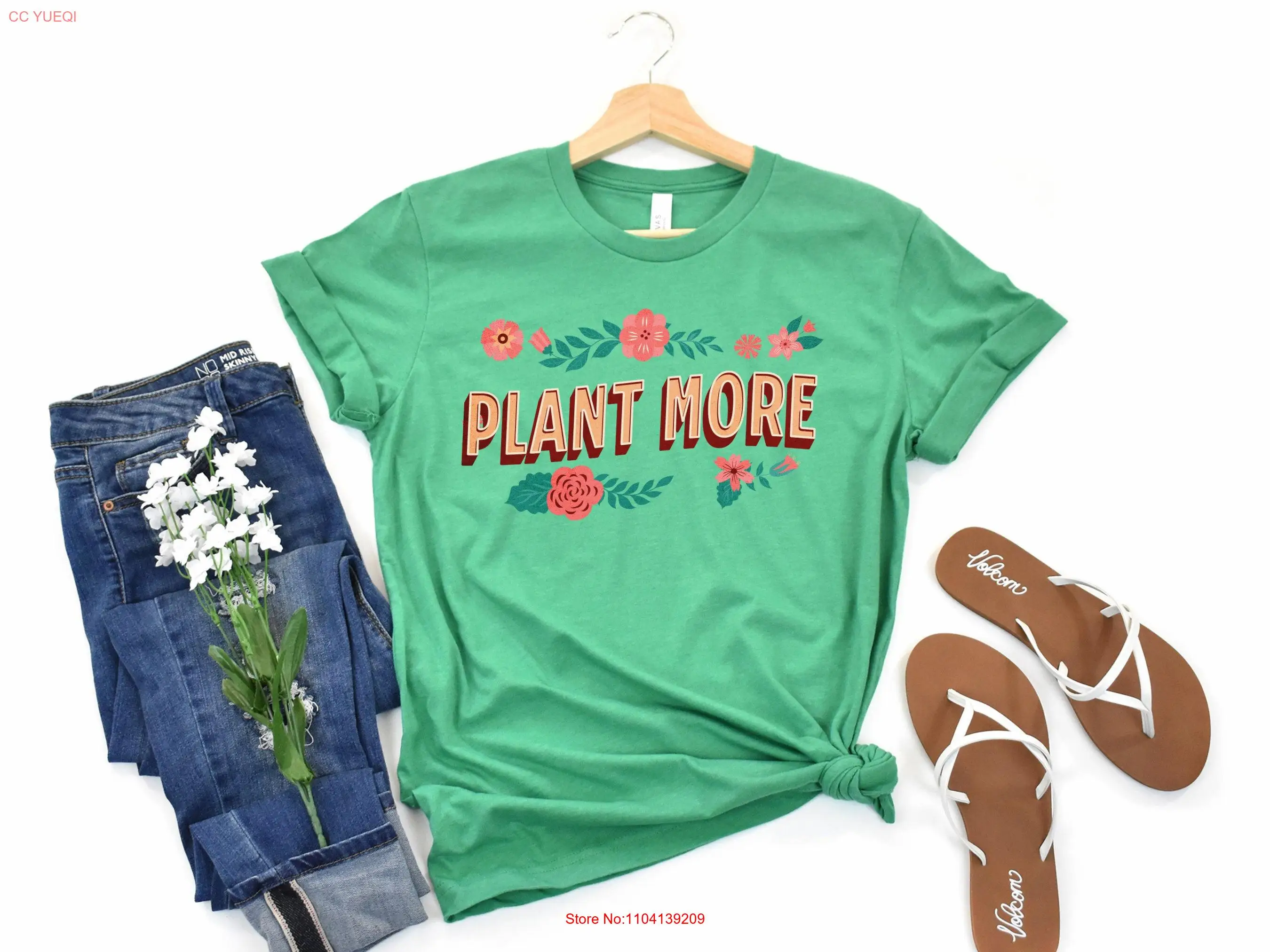 Plant More T Shirt WildFlower Summer Vibes Mom for Gardeners Farmer long or short sleeves
Plant More T Shirt WildFlower Summer Vibes Mom for Gardeners Farmer long or short sleeves