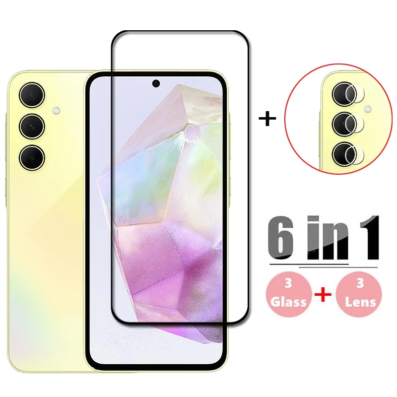 Full Cover Glass For Samsung Galaxy A35 Tempered Glass Samsung Galaxy A35 Screen Protector HD Phone Lens Film Samsung Galaxy A35
Full Cover Glass For Samsung Galaxy A35 Tempered Glass Samsung Galaxy A35 Screen Protector HD Phone Lens Film Samsung Galaxy A35