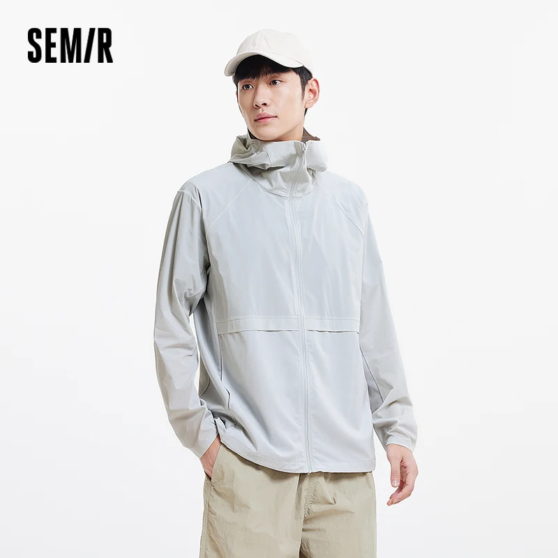 Мужская куртка Semir, крутая дышащая солнцезащитная одежда, новинка 2025, летний топ с капюшоном
Мужская куртка Semir, крутая дышащая солнцезащитная одежда, новинка 2025, летний топ с капюшоном