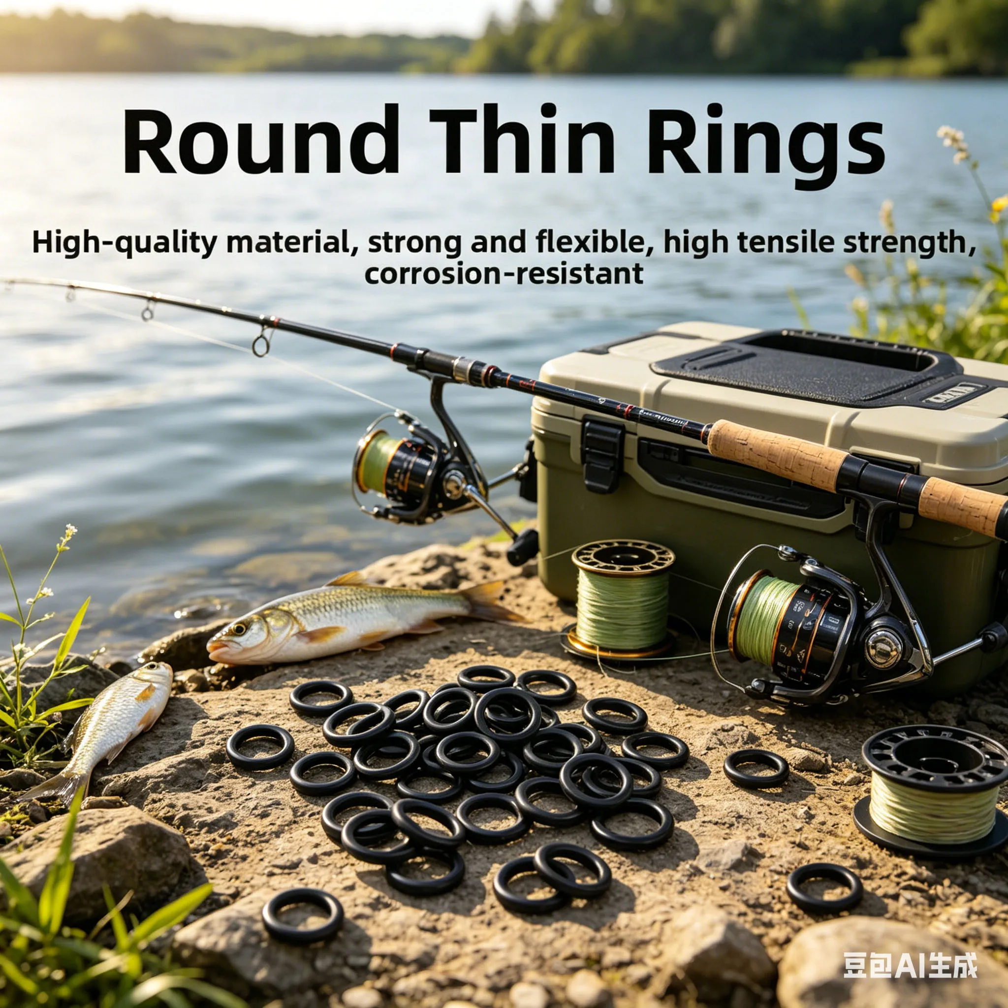 100pcs Fly Fishing Tippet Rings 5.3/4.4/3.7/3.1/2.5/2MM Stainless Steel Low-Visibility Rustproof Fishing Connector
100pcs Fly Fishing Tippet Rings 5.3/4.4/3.7/3.1/2.5/2MM Stainless Steel Low-Visibility Rustproof Fishing Connector