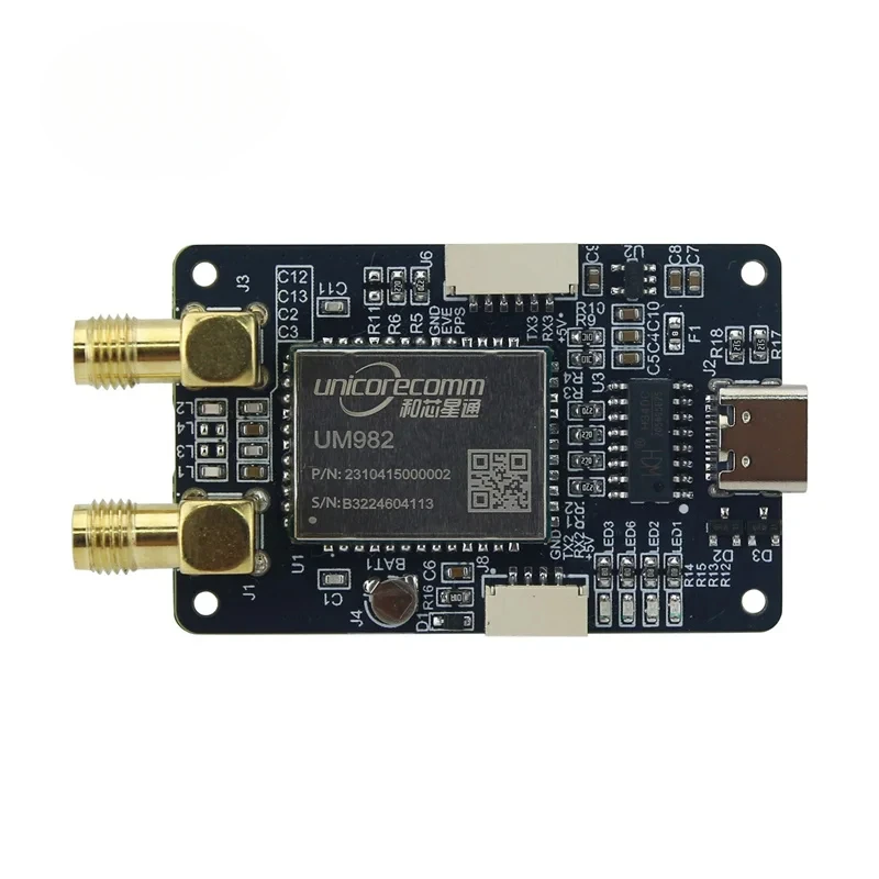 UM982 Высокоточный модуль RTK Модуль GNSS с 2 антеннами для GPS ГЛОНАСС GALILEO Beidou и QZSS
UM982 Высокоточный модуль RTK Модуль GNSS с 2 антеннами для GPS ГЛОНАСС GALILEO Beidou и QZSS