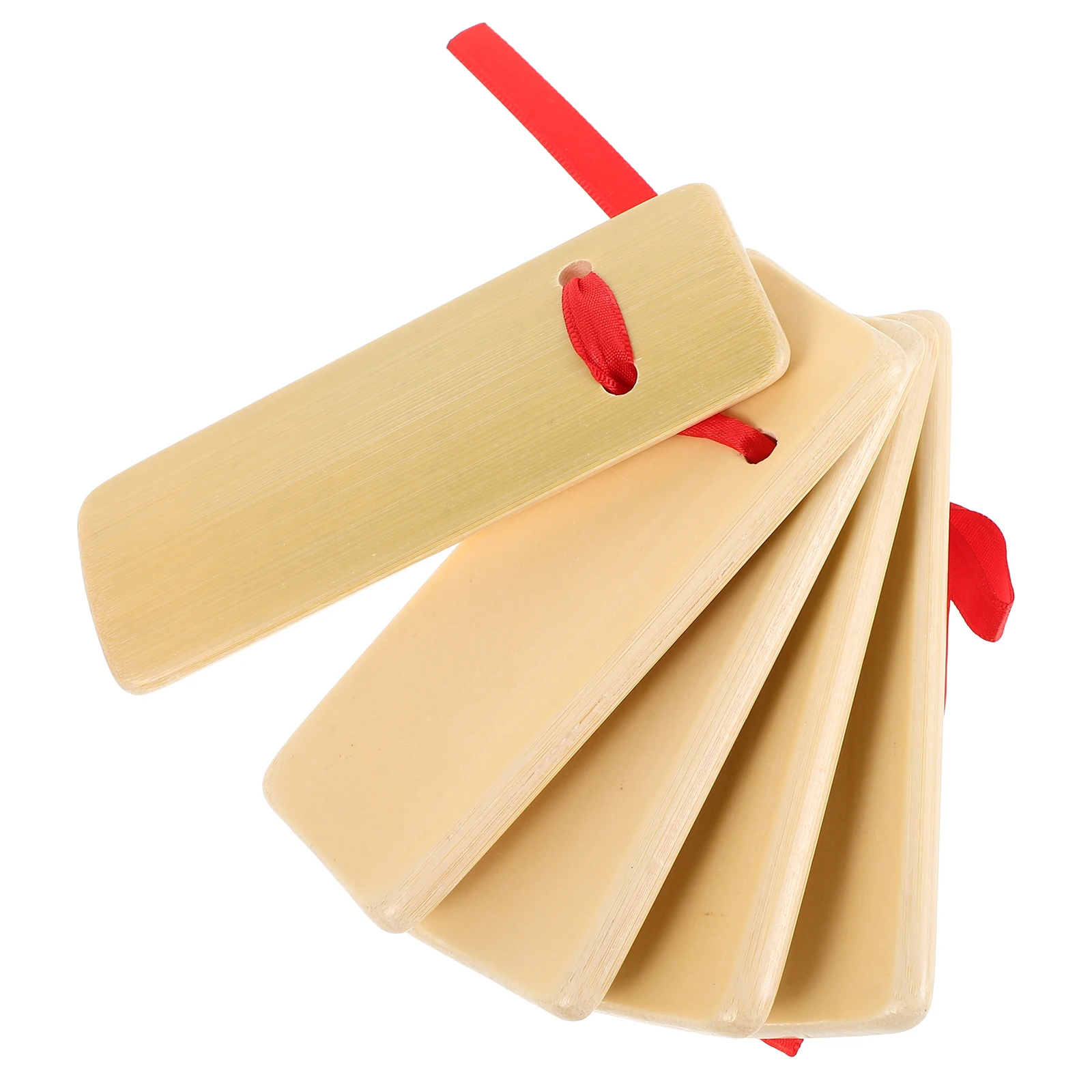 5 Pcs Bamboo Board Percussion Instruments Allegro Castanets Wooden Musical Pupils
5 Pcs Bamboo Board Percussion Instruments Allegro Castanets Wooden Musical Pupils