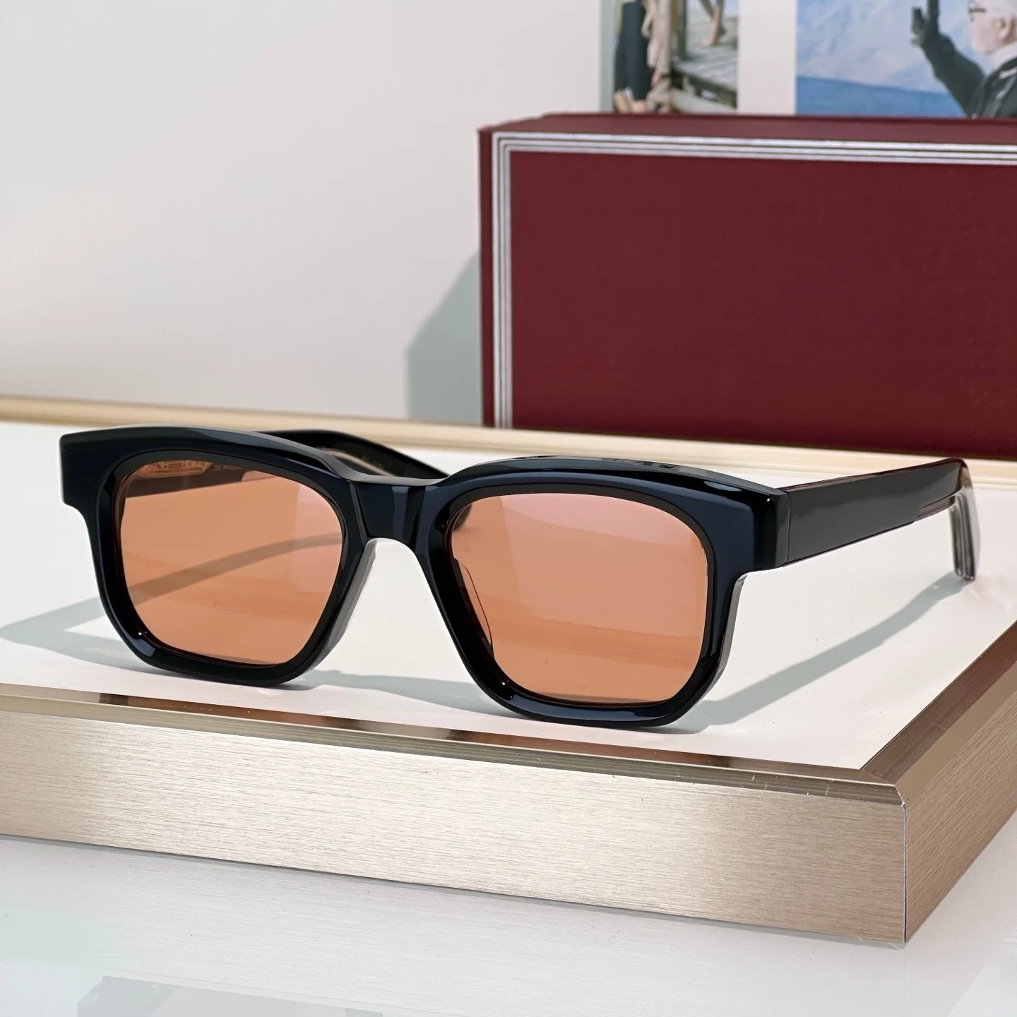 JMM PLAZA square acetate Sunglass Women Handcrafted high brand lunette de soleil homme luxury designer Women's sunglasses
JMM PLAZA square acetate Sunglass Women Handcrafted high brand lunette de soleil homme luxury designer Women's sunglasses