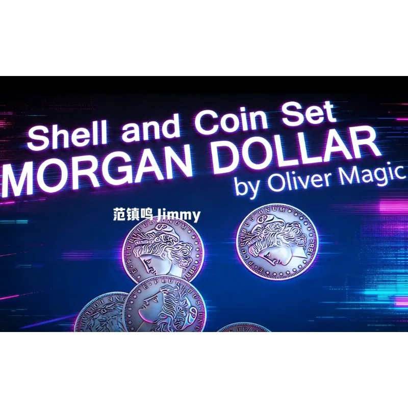 Cupronickel Morgan Dollar Shell and Coin Set (4 Coins 1 Shell) Magic Tricks Close up Magic Gimmick Illusions Magician Props
Cupronickel Morgan Dollar Shell and Coin Set (4 Coins 1 Shell) Magic Tricks Close up Magic Gimmick Illusions Magician Props