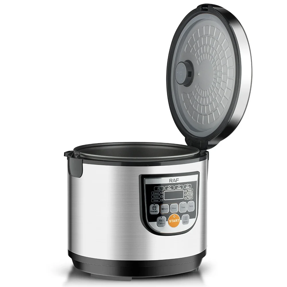 Intelligent Rice Cooker 6L Household Multifunctional Rice Cooker with Large Capacity Timer-controlled Portable Rice Cookers
Intelligent Rice Cooker 6L Household Multifunctional Rice Cooker with Large Capacity Timer-controlled Portable Rice Cookers