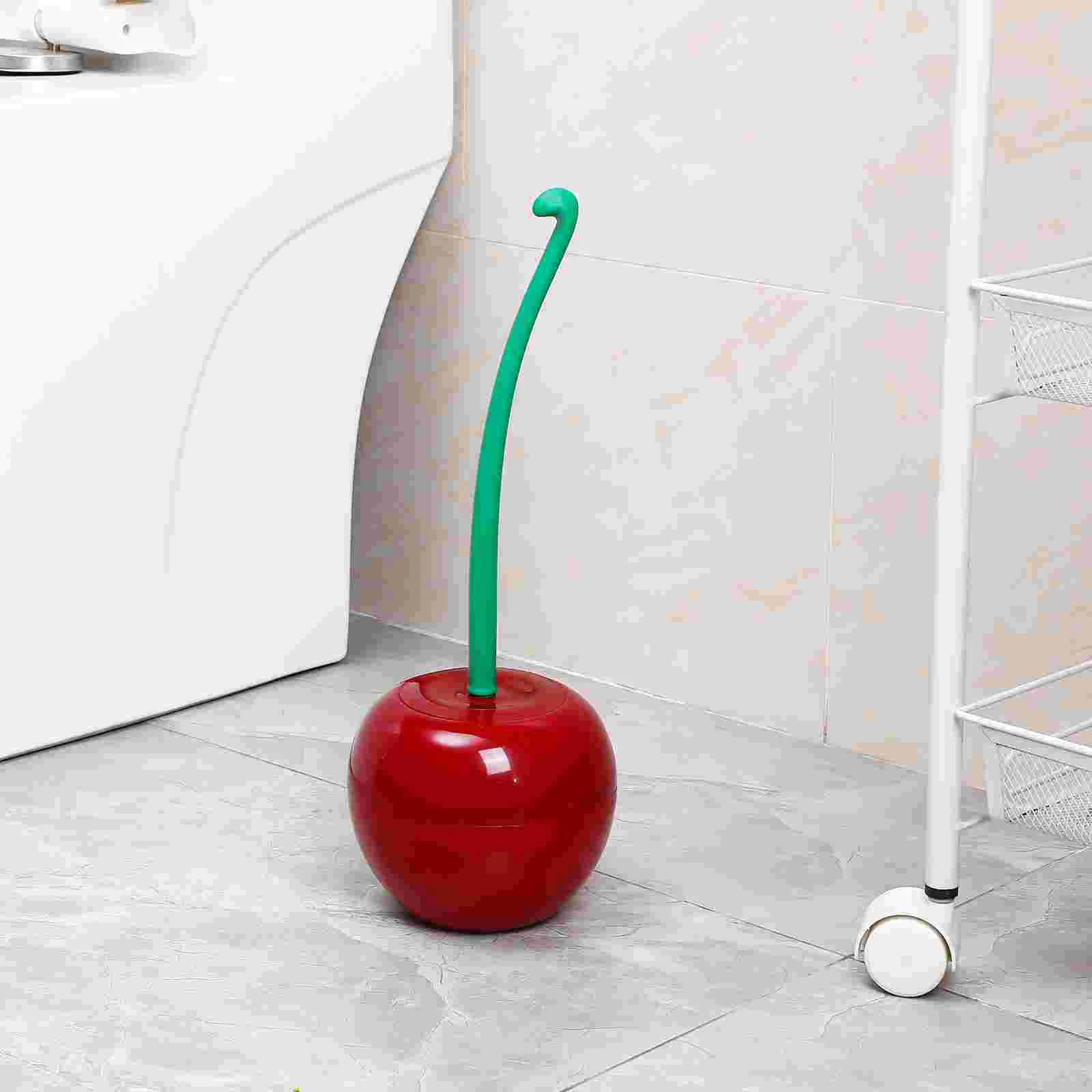 Toilet Bowl Bristle Brush Clean with Handle Holder Cherry Nylon Bathroom Cleaning Kit Bin
Toilet Bowl Bristle Brush Clean with Handle Holder Cherry Nylon Bathroom Cleaning Kit Bin