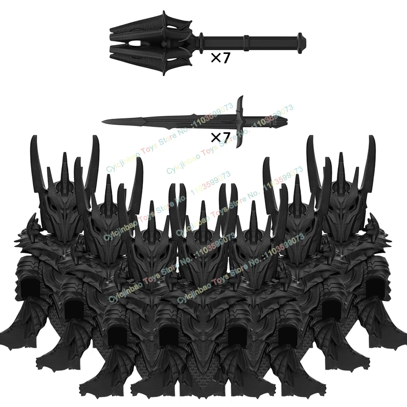 Movie Series GK111 Black Knight Model Building Blocks Sword Armor Helmet Bricks Action Figures Accessories Kids for Toys Gifts
Movie Series GK111 Black Knight Model Building Blocks Sword Armor Helmet Bricks Action Figures Accessories Kids for Toys Gifts