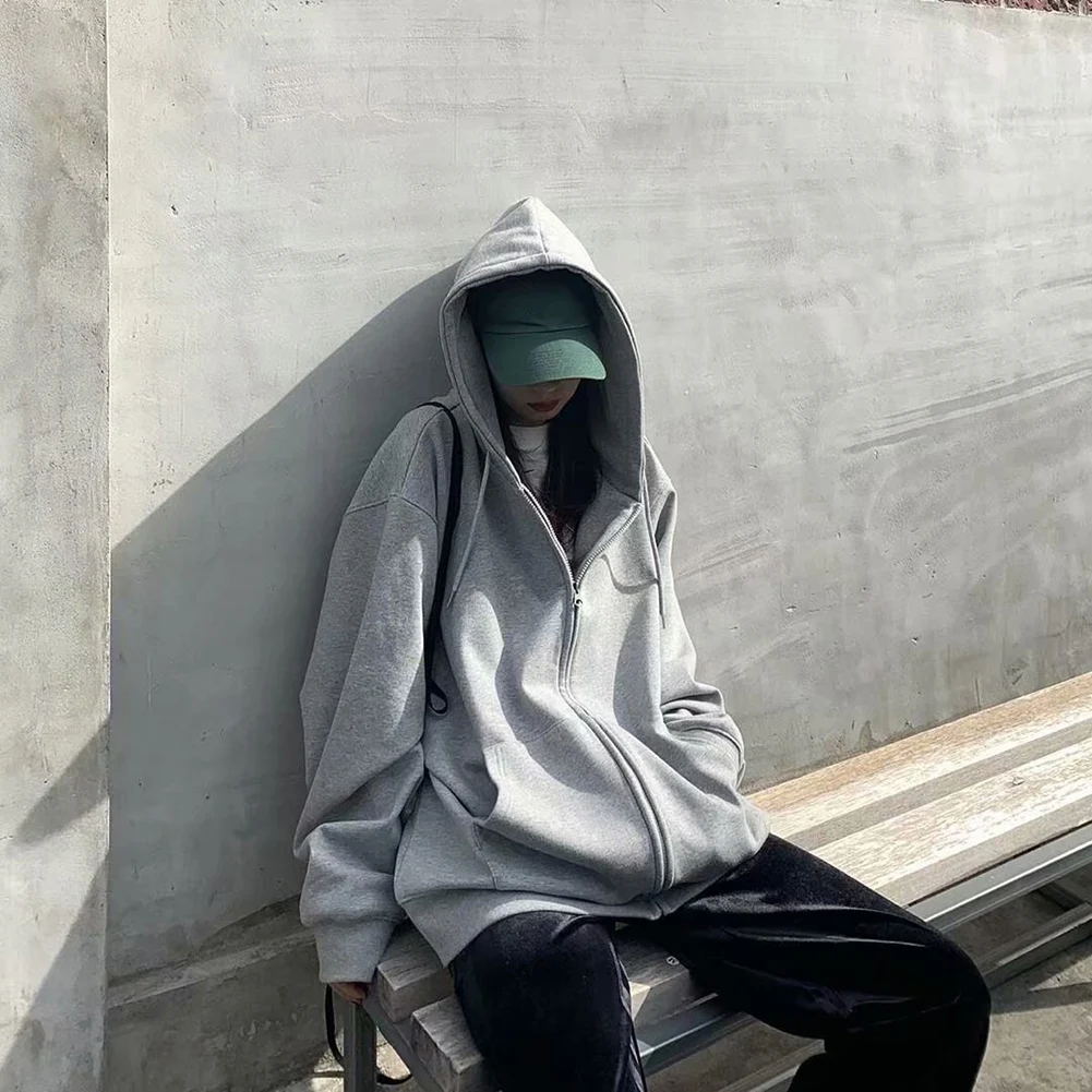 Men's Zip Up Hoodies Casual Zipper Jacket Women Fleece Autumn Winter Harajuku Gothic Hooded Sweatshirts Sports Streetwear
Men's Zip Up Hoodies Casual Zipper Jacket Women Fleece Autumn Winter Harajuku Gothic Hooded Sweatshirts Sports Streetwear