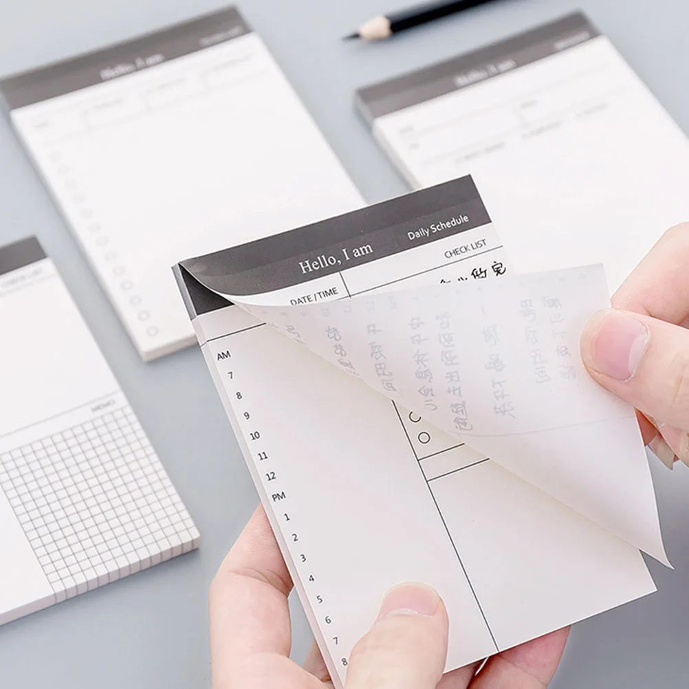 6 Pcs Notebook Detachable Daily Task Planner Sticker Office Desktop Calendar Do Schedule Paper
6 Pcs Notebook Detachable Daily Task Planner Sticker Office Desktop Calendar Do Schedule Paper