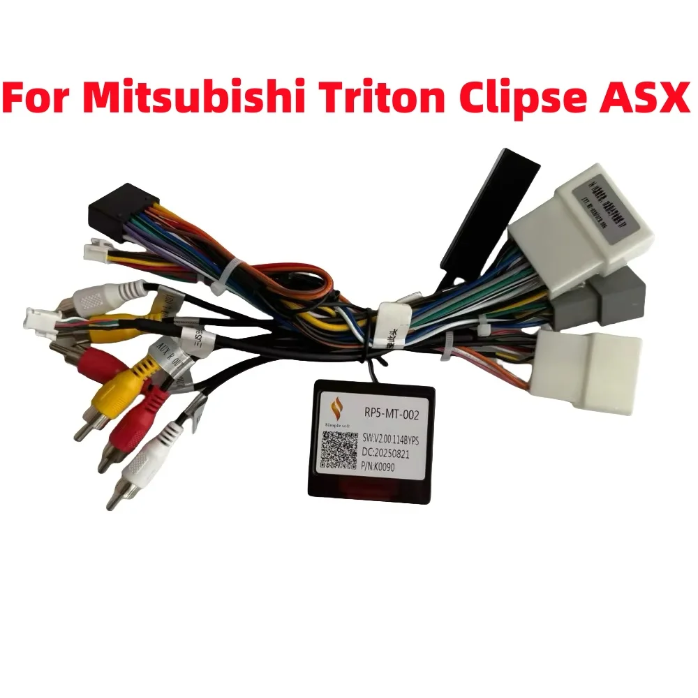 Canbus RP5-MT-002 For Mitsubishi PAJERO SPORT TRITON ECLIPSE ASX Outlander Support Original 360 Camera Android Radio 16Pin Cable
Canbus RP5-MT-002 For Mitsubishi PAJERO SPORT TRITON ECLIPSE ASX Outlander Support Original 360 Camera Android Radio 16Pin Cable