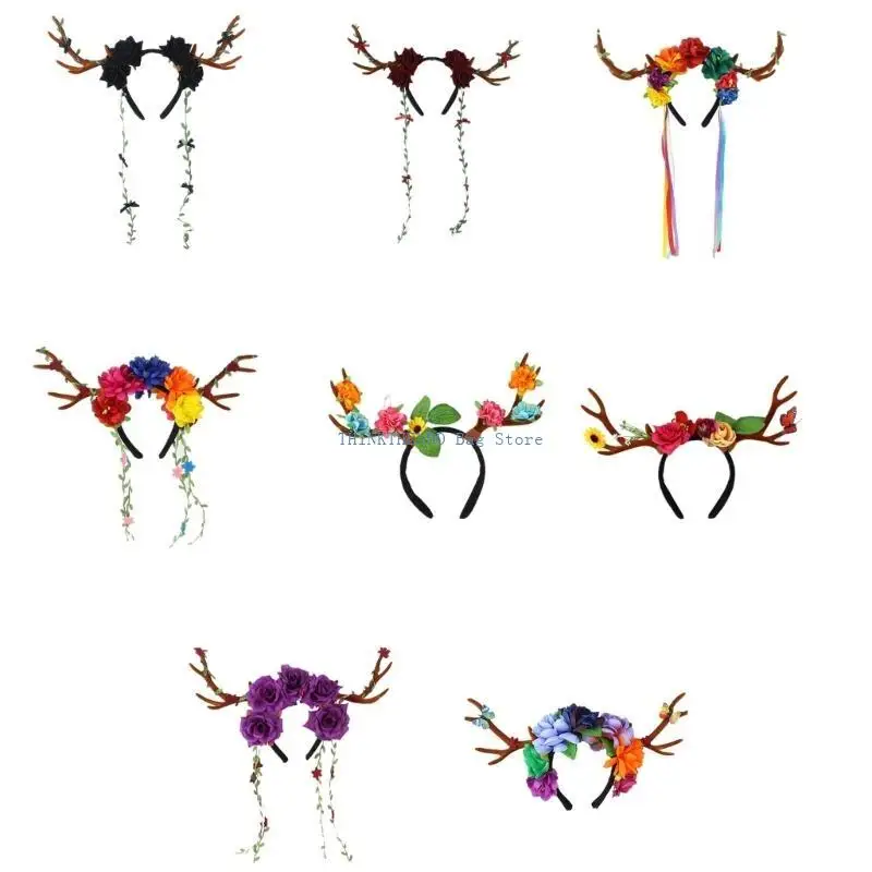 340D Сказочные аксессуары для волос Женщины студенты косплейная вечеринка с большой рождественской формой лося формы рога.
340D Сказочные аксессуары для волос Женщины студенты косплейная вечеринка с большой рождественской формой лося формы рога.