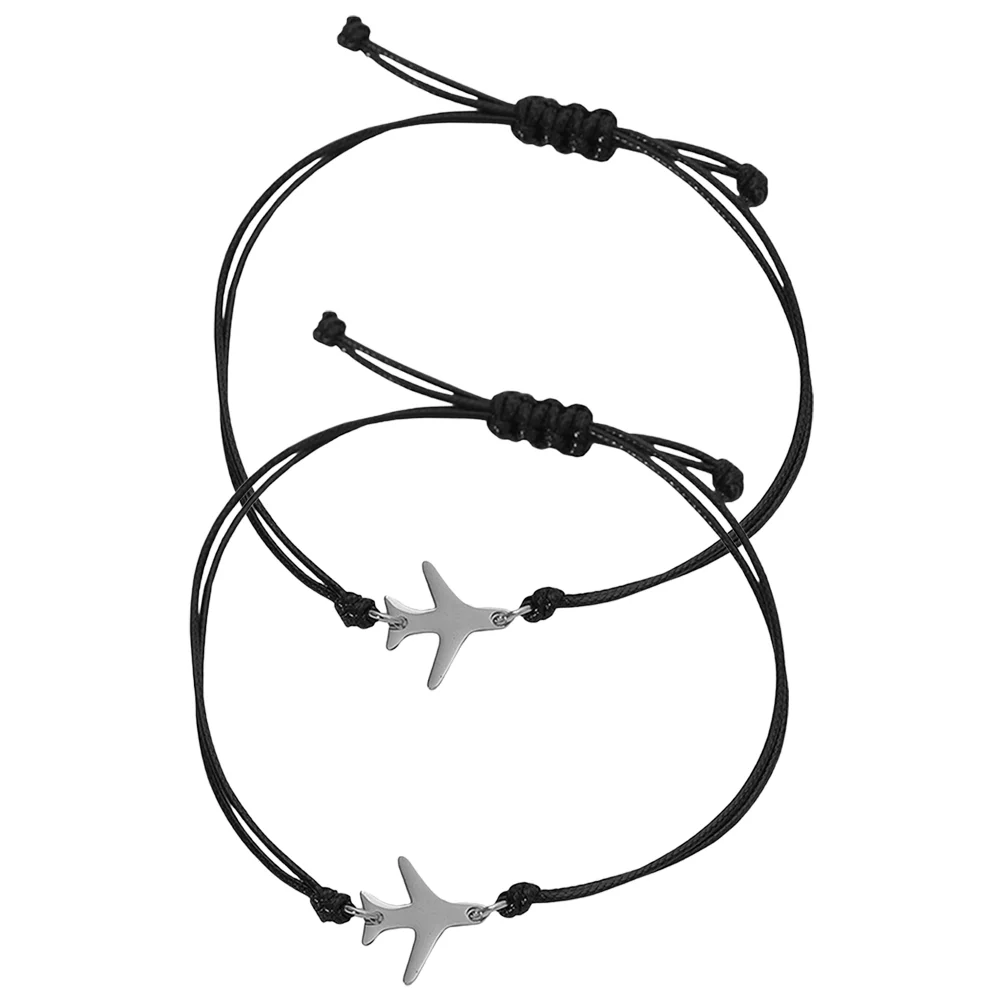 2Pcs Aircraft Braided Rope Bracelet Simple Elegant Design Style Suitable Any Occasion String
2Pcs Aircraft Braided Rope Bracelet Simple Elegant Design Style Suitable Any Occasion String