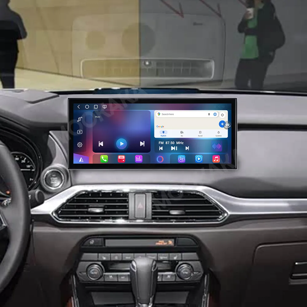 Автомобильный радиоприемник с экраном 15,8 дюйма для Mazda CX-9 2021-2024 Android GPS-навигация мультимедийный видео стерео приемник головное устройство
Автомобильный радиоприемник с экраном 15,8 дюйма для Mazda CX-9 2021-2024 Android GPS-навигация мультимедийный видео стерео приемник головное устройство