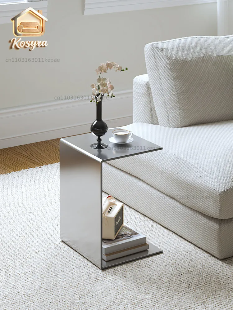 Medieval stainless steel living room sofa side edge few household bedroom bedside table side cabinet storage rack
Medieval stainless steel living room sofa side edge few household bedroom bedside table side cabinet storage rack
