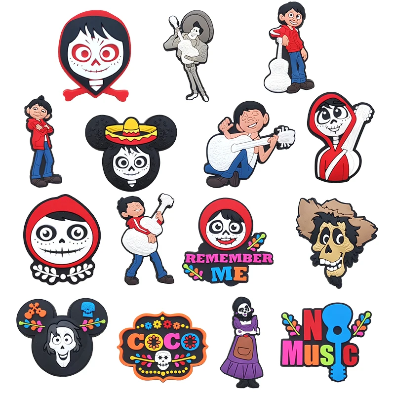15-100PCS Dream Tour Shoe Charms Adventure Skeleton Concerto PVC Decorations high-quality Detachable Waterproof For Party Gifts
15-100PCS Dream Tour Shoe Charms Adventure Skeleton Concerto PVC Decorations high-quality Detachable Waterproof For Party Gifts