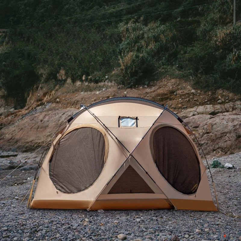 Outdoor camping ball tent portable camping rain protection 
Outdoor camping ball tent portable camping rain protection