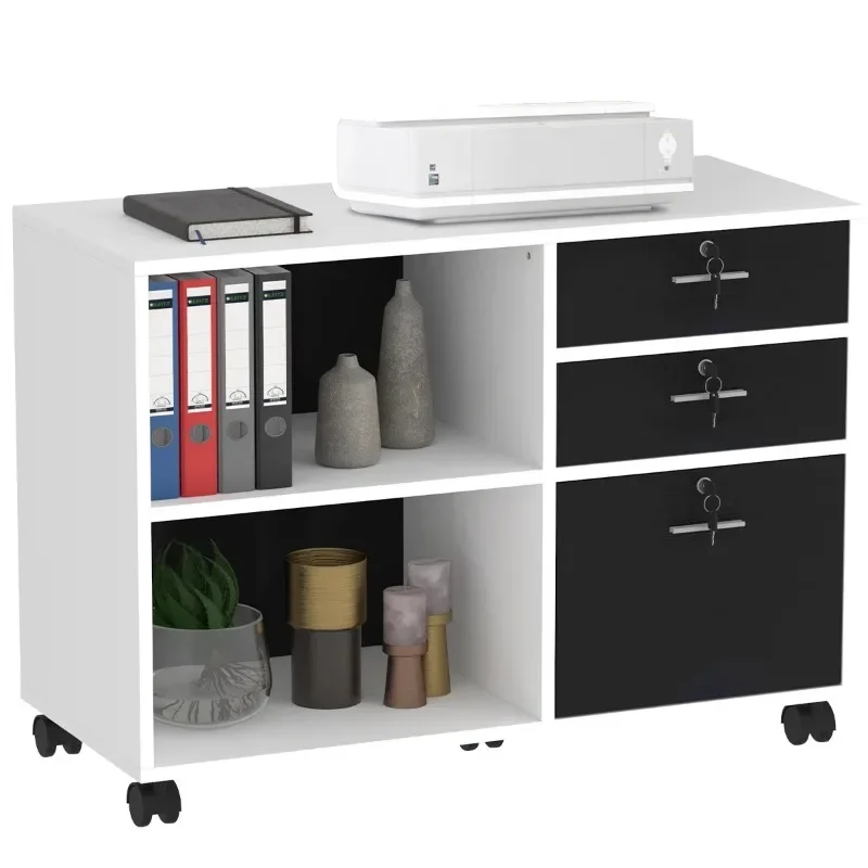 3 Drawer Lateral File Cabinet, Printer Stand with Drawers, File Cabinet Fits A4 Letter Legal Size Folders,
3 Drawer Lateral File Cabinet, Printer Stand with Drawers, File Cabinet Fits A4 Letter Legal Size Folders,